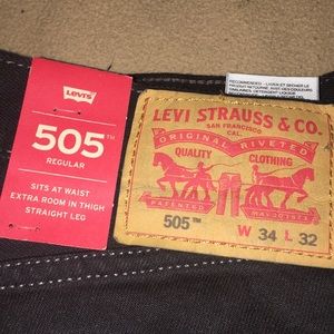 Black Levi jeans